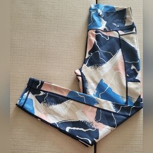 Sweaty Betty Size 14 Abstract Patterned Leggings B-215